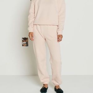 GUC Entireworld French Terry Sweatpant in Pink